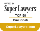 Rated By | Super Lawyers | Top 50 | Cincinnati | SuperLawyers.com